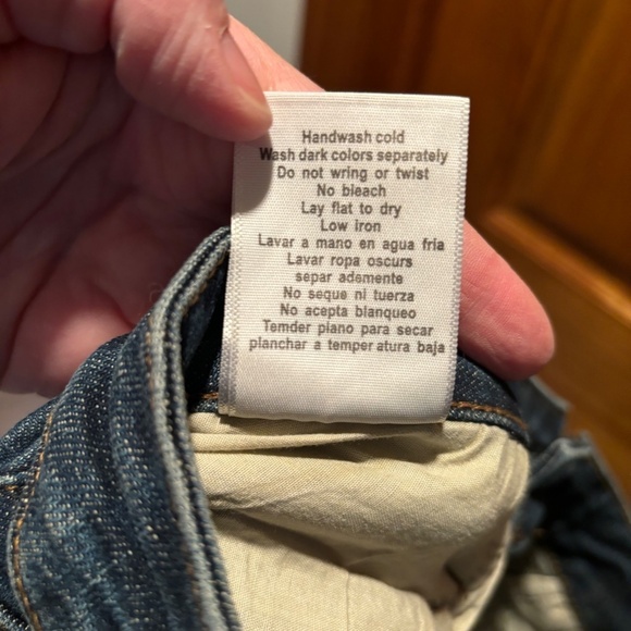 Judy Blue Evansville Mid Rise Distressed Relaxed Fit Jeans Size 11/30 - Picture 7 of 7